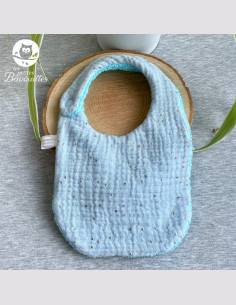Bavoir naissance - 2ans Double gaze
