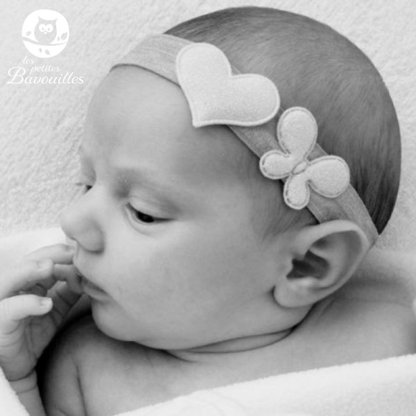 Bandeau élastique pour bébé fille, accessoires pour cheveux