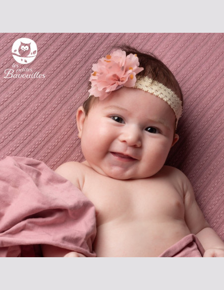 Bandeaux bébé fille coeur