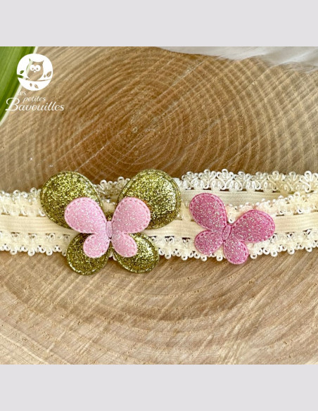 Bandeaux bébé baptêmes ou mariage