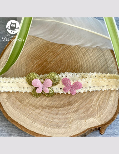 Bandeaux bébé baptêmes ou mariage