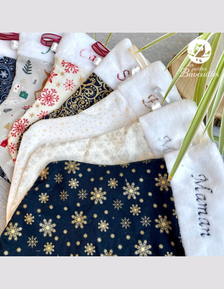 Chaussette de Noël personnalisée test