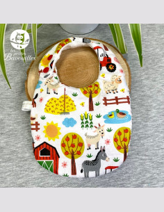 Bavoir naissance - 2ans ferme