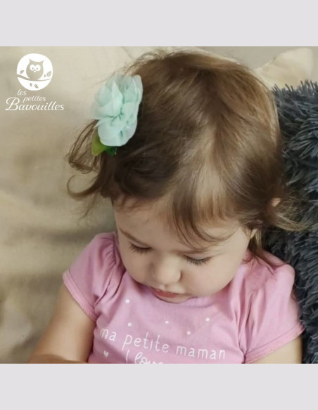 Barrette cheveux anti glisse fillette cheveux fin