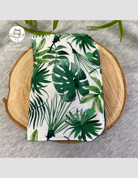 rangement barrette fait main feuille