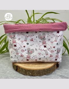 Panière en tissu