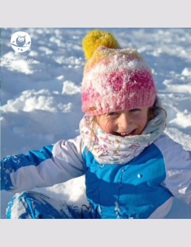 Snood grand enfant baleine