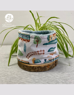 Snood bébé train
