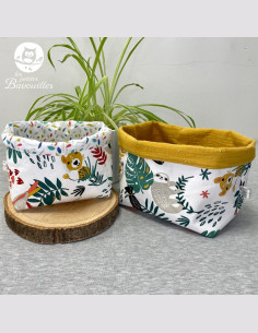 Panière en tissu