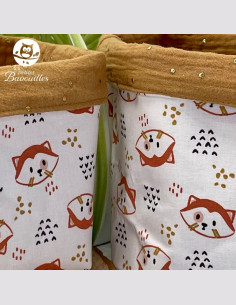 Panière en tissu