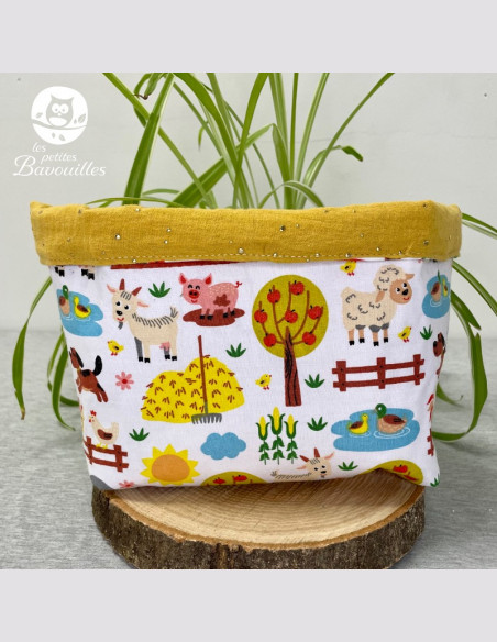 Panière en tissu Panière en tissu