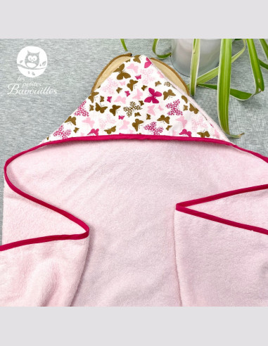 Couverture naissance bébé rose – Petit Pote