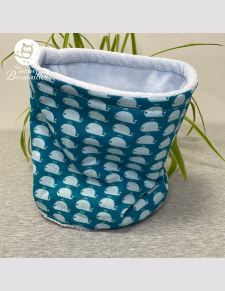 Snood grand enfant baleine