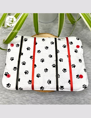 rangement barrette fait main black cat