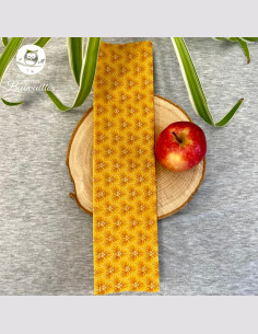 Bee wrap alvéole jaune
