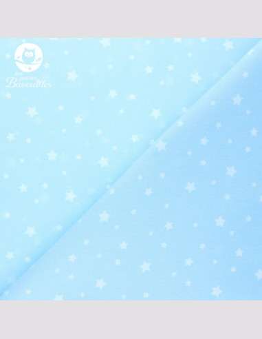 Snood enfant étoile bleu glacier
