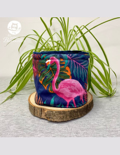 Snood bébé flamant rose