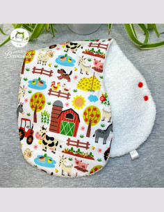 Bavoir naissance - 2ans ferme 2