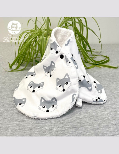 Bavoir naissance - 2ans loup
