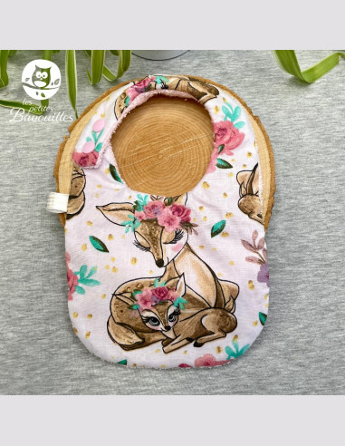 Bavoir naissance - 2ans biche