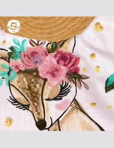 Bavoir naissance - 2ans biche