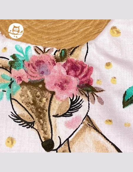 Bavoir naissance - 2ans biche