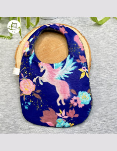 Bavoir naissance - 2ans licorne marine 2