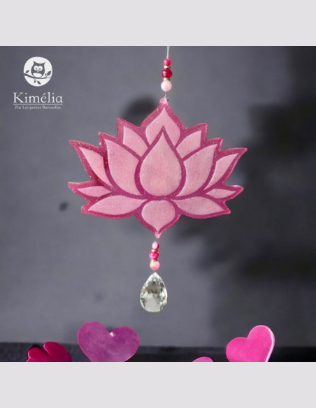 Orgonite a suspendre lotus Orgonite a suspendre lotus