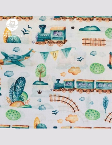 Snood bébé train