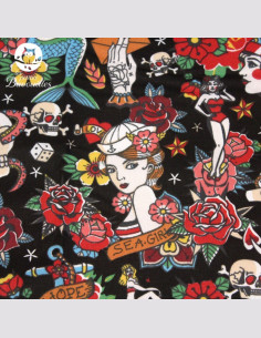 Snood enfant marin 2