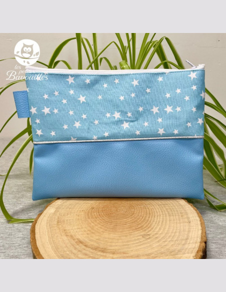 Trousse plate Mam'Zelle étoile glacier Trousse plate Mam'Zelle étoile glacier