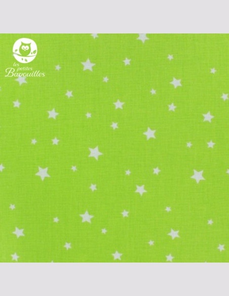 Trousse plate Mam'Zelle étoile vert granny