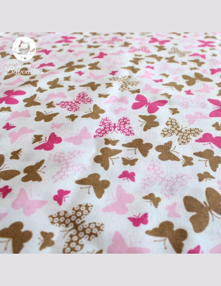 Trousse plate Mam'Zelle papillon