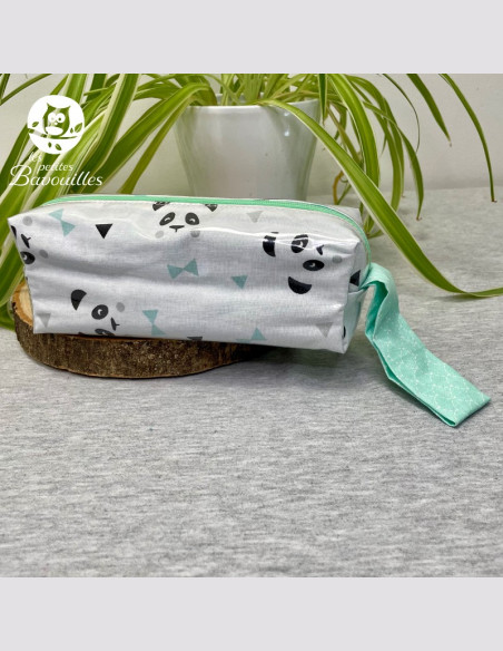 Trousse scolaire fait main Panda Trousse scolaire fait main Panda