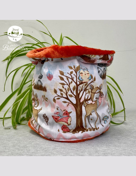 Snood grand enfant indien de la foret