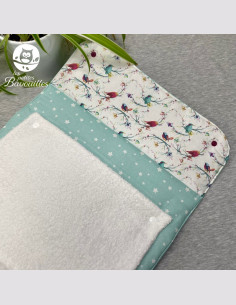 Tapis nomade fais main bébé oiseaux