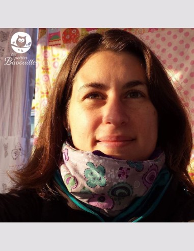 Snood ado adulte renard roux