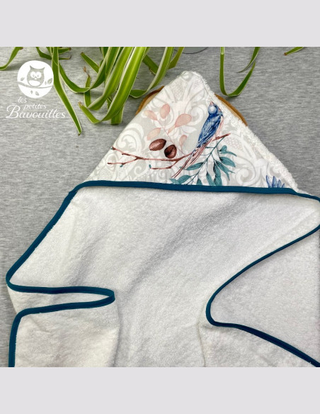 Grande cape de bain fait main