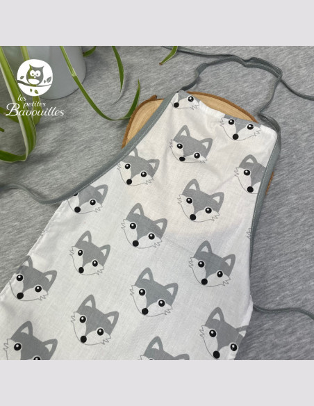 Tablier de cuisine bébé - 4ans personnalisé et fait main