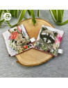 Coton lavable animaux fleuris