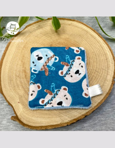 Coton lavable ours plume