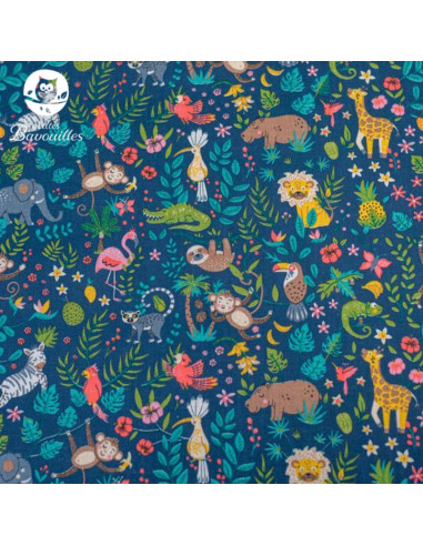 Tissu animaux de nuit