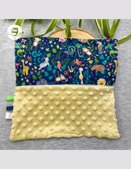 Doudou plat animaux de nuit Doudou plat animaux de nuit