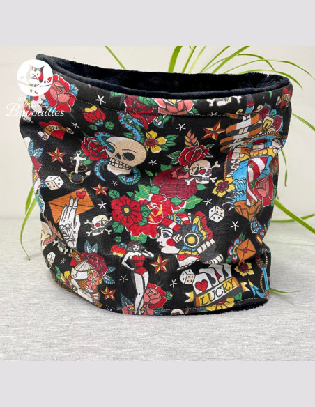 Snood ado adulte marin