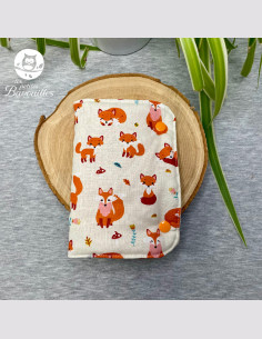 Rangement barrette renard roux