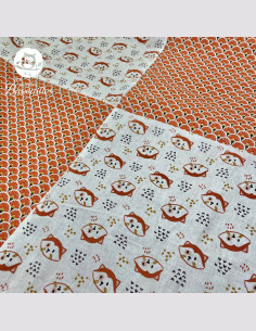 Couverture panda roux 2