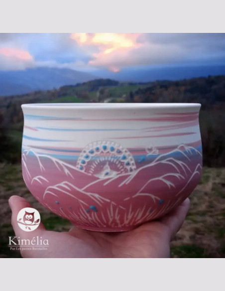 Bol porcelaine rose Bol porcelaine rose