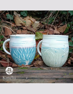 Mug porcelaine fait main 2