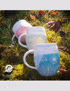 Mug porcelaine fait main