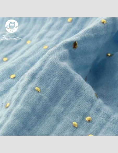 Panier rangement bébé table à langer ours bleu